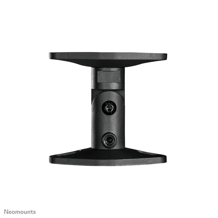 Neomounts SPEAKER-W100BLACK Soporte de Altavoz para Techo y Pared, Ajuste Inclinación y Rotación 360°, Peso Máx. 3.5 kg, Plástico Negro