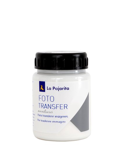 La pajarita Foto Transfer Bote 75 ml para Transferencia de Imágenes sobre Lienzo, Madera, Tela, Vidrio y Más con Acabado Brillante La pajarita Foto Transfer Bote 75 ml para Transferencia de Imágenes sobre Lienzo, Madera, Tela, Vidrio y Más con Acabado Brillante