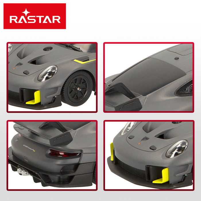 RASTAR Coche RC Porsche 9 escala 1:24