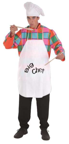 Creaciones Llopis Disfraz Adulto Cocinero Chef Talla L Creaciones Llopis Disfraz Adulto Cocinero Chef Talla L