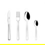 SET 24 PIEZAS CUBIERTOS MONIX REIMS - ACERO INOXIDABLE 18/C 1.8MM - 6 CUCHARAS - 6 TENEDORES - 6 CUCHILLOS - 6 CUCHARITAS CAFÉ