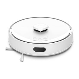 TP-Link Tapo RV30 Max Robot Aspirador y Fregador con LiDAR, Sin Bolsa, HEPA 11, Compatible con Alexa y Google, Blanco