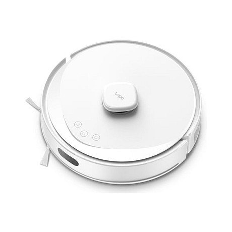 TP-Link Tapo RV30 Max Robot Aspirador y Fregador con LiDAR, Sin Bolsa, HEPA 11, Compatible con Alexa y Google, Blanco