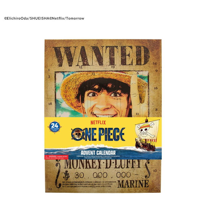 One Piece Calendario de adviento 2025