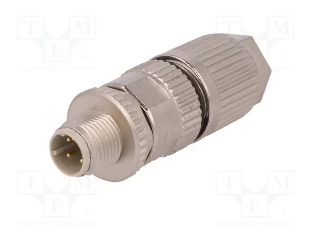 HARTING Conector M12 HARAX macho 4 pines recto blindado HARTING Conector M12 HARAX macho 4 pines recto blindado