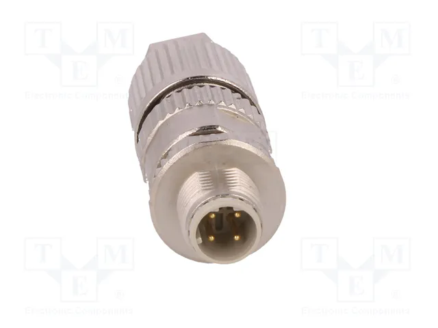 HARTING Conector M12 HARAX macho 4 pines recto blindado HARTING Conector M12 HARAX macho 4 pines recto blindado