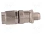 HARTING Conector M12 HARAX macho 4 pines recto blindado