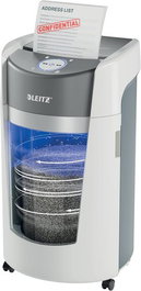 LEITZ IQ OptiMax Office Destructora de Papel DIN P5, 10 Hojas, 35L