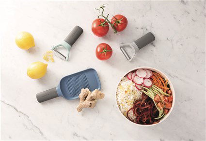 Berghoff 3950295 Set de 2 Peladores + Rallador Multiusos para Frutas y Verduras, Acero Inoxidable Berghoff 3950295 Set de 2 Peladores + Rallador Multiusos para Frutas y Verduras, Acero Inoxidable