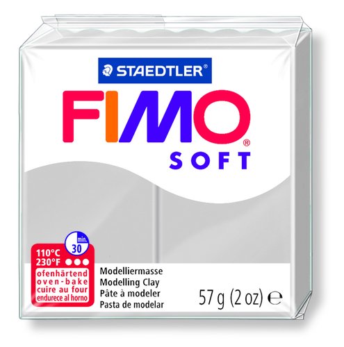 Staedtler Fimo Soft Pasta de modelar Gris 57 g