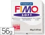 Staedtler Pasta Fimo Soft 57 gr Gris - Pasta de modelar blanda, suave y lista para usar, ideal para mezclar y modelar.