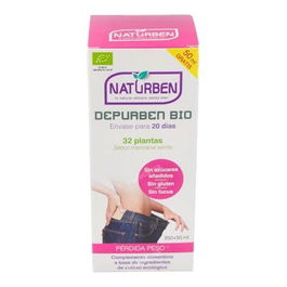 NATURBEN Depurben 250+50Ml - Combina Plantas para Eliminar y Purificar el Organismo, Ideal para Adelgazar y Controlar el Peso