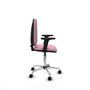 PIQUERAS Y CRESPO Silla de oficina Aýna Rosa con Brazos 2D