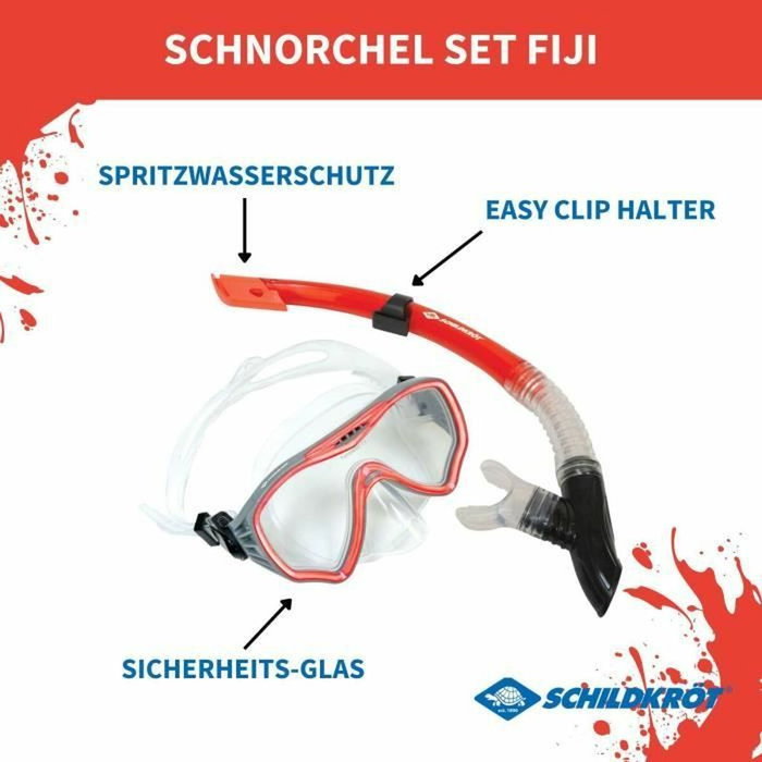 Schildkröt Fun Sports Set de Buceo Fiji Unisex Adulto Schildkröt Fun Sports Set de Buceo Fiji Unisex Adulto