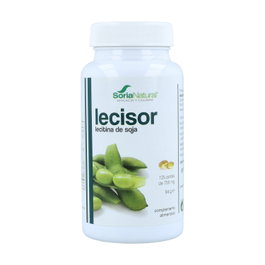 Soria Natural Lecisor 125 perlas Aceite de Lecitina de Soja Suplemento