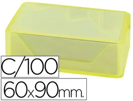 Liderpapel Tarjetas de visita blancas 90x60mm 250gr caja de 100 unidades