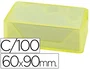 Liderpapel Tarjetas de visita blancas 90x60mm 250gr caja de 100 unidades