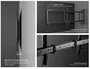 Equip Soporte de Pared Giratorio Motorizado para TV 32-75 pulgadas
