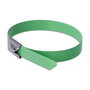 DeLOCK 18805 Sujetacables de acero inoxidable 200 x 7,9 mm Verde (10 unidades)