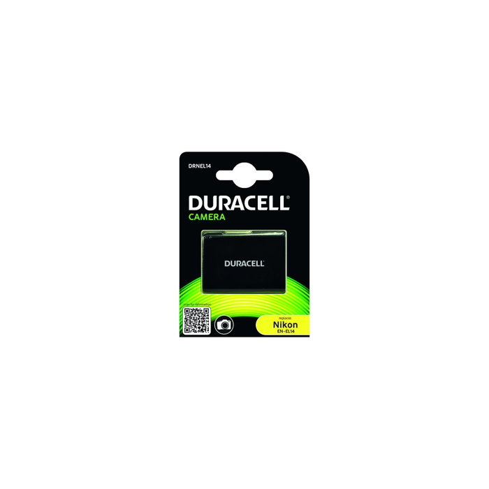 Duracell Batería DRNEL14 compatible con Nikon EN-EL14 - 7.4V - 1100mAh Duracell Batería DRNEL14 compatible con Nikon EN-EL14 - 7.4V - 1100mAh
