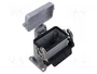 ILME Carcasa para conectores HDC tamaño 57.27 con pestillo C-TYPE
