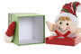 DKD Home Decor Caja de Poliéster y Cartón Elfo Multicolor 16x10x22 cm
