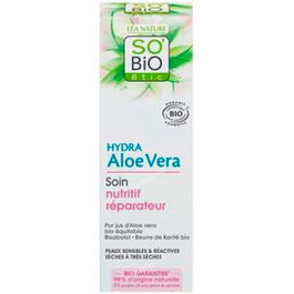 SO'BIO ETIC Crema Nutritiva Reparadora Bisabolol-Aloe Vera Bio 50 Ml