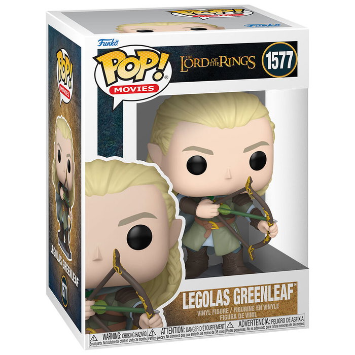 Funko Figura POP! El Señor de los Anillos Legolas Greenleaf de 9 cm