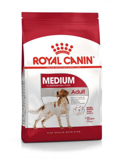 Royal Canin Pienso para Perros Adultos Medianos, 4 kg Royal Canin Pienso para Perros Adultos Medianos, 4 kg