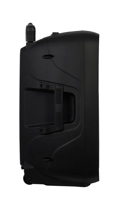 Fonestar MALIBU-312 Altavoz Portátil Bluetooth 250W, Negro, Conectividad Inalámbrica y Alámbrica, 16h Autonomía, Karaoke, USB, Auxiliar, RCA