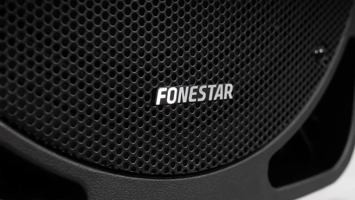 Fonestar MALIBU-312 Altavoz Portátil Bluetooth 250W, Negro, Conectividad Inalámbrica y Alámbrica, 16h Autonomía, Karaoke, USB, Auxiliar, RCA