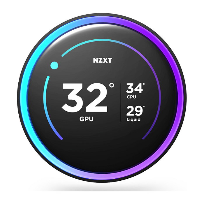 NZXT Kraken Elite 360 Sistema de refrigeración líquida con pantalla LCD, Negro NZXT Kraken Elite 360 Sistema de refrigeración líquida con pantalla LCD, Negro