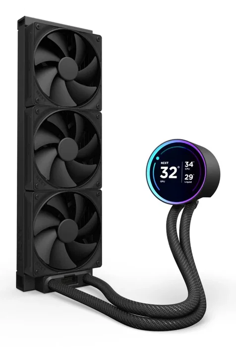 NZXT Kraken Elite 360 Sistema de refrigeración líquida todo en uno Negro NZXT Kraken Elite 360 Sistema de refrigeración líquida todo en uno Negro