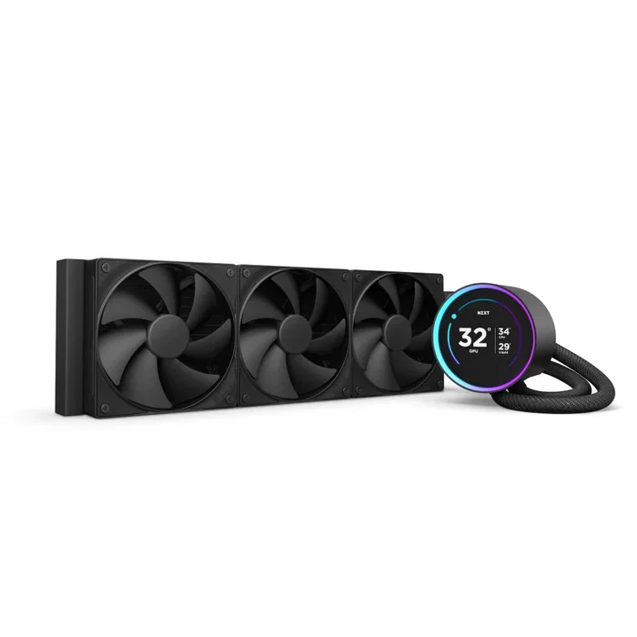 NZXT Kraken Elite 360 Sistema de refrigeración líquida todo en uno Negro NZXT Kraken Elite 360 Sistema de refrigeración líquida todo en uno Negro