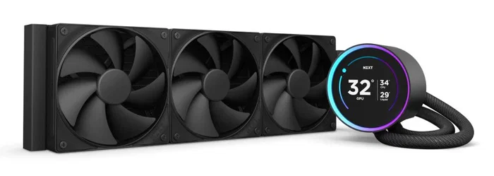 NZXT Kraken Elite 360 Sistema de refrigeración líquida todo en uno Negro NZXT Kraken Elite 360 Sistema de refrigeración líquida todo en uno Negro