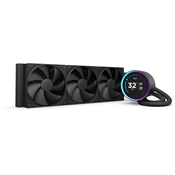 NZXT Kraken Elite 360 Sistema de refrigeración líquida todo en uno Negro NZXT Kraken Elite 360 Sistema de refrigeración líquida todo en uno Negro