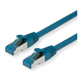 VALUE Patchkabel Cat.6A Class EA S/FTP PiMF LSOH azul 1,5m