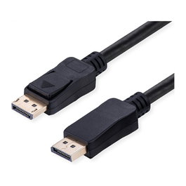 VALUE Cable DisplayPort v2.1 10K, 1 m, Negro