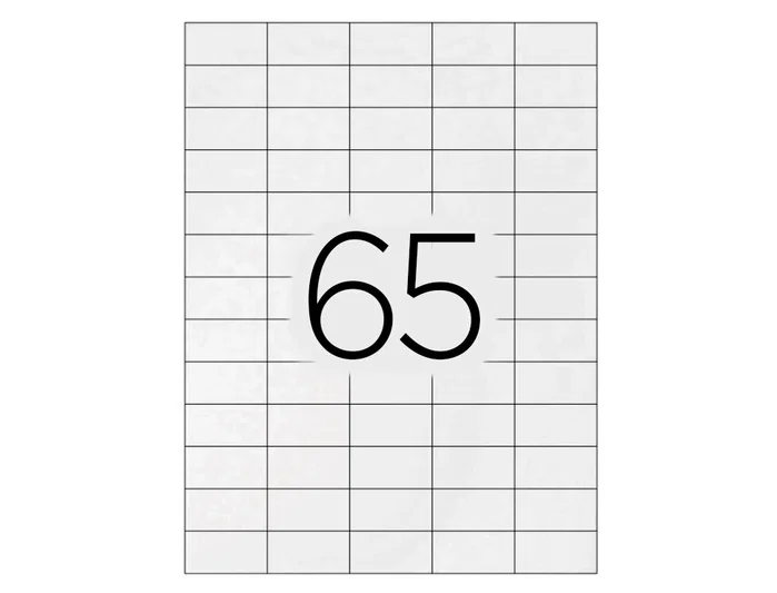 Q-connect Etiquetas adhesivas KF15386 38,1x21,2 mm DIN A4