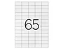Q-connect Etiquetas adhesivas KF15386 38,1x21,2 mm DIN A4