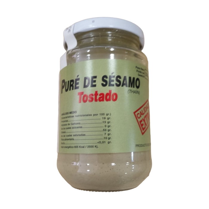 Sain Pure Sésamo Tostado 320grs. Tahin Cremoso de Semillas de Sésamo Sain Pure Sésamo Tostado 320grs. Tahin Cremoso de Semillas de Sésamo