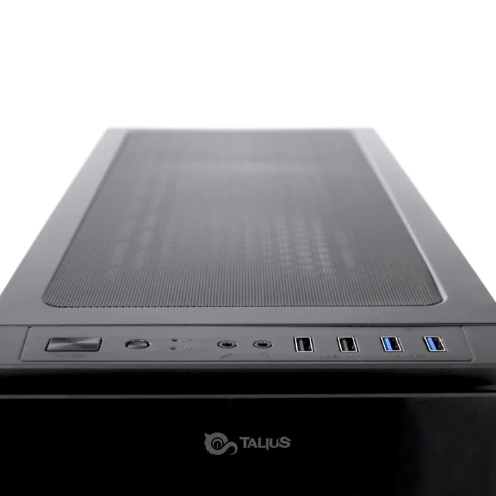 Talius Valkyria Midi Tower Negro con Iluminación RGB