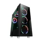 Talius Valkyria Midi Tower Negro con Iluminación RGB
