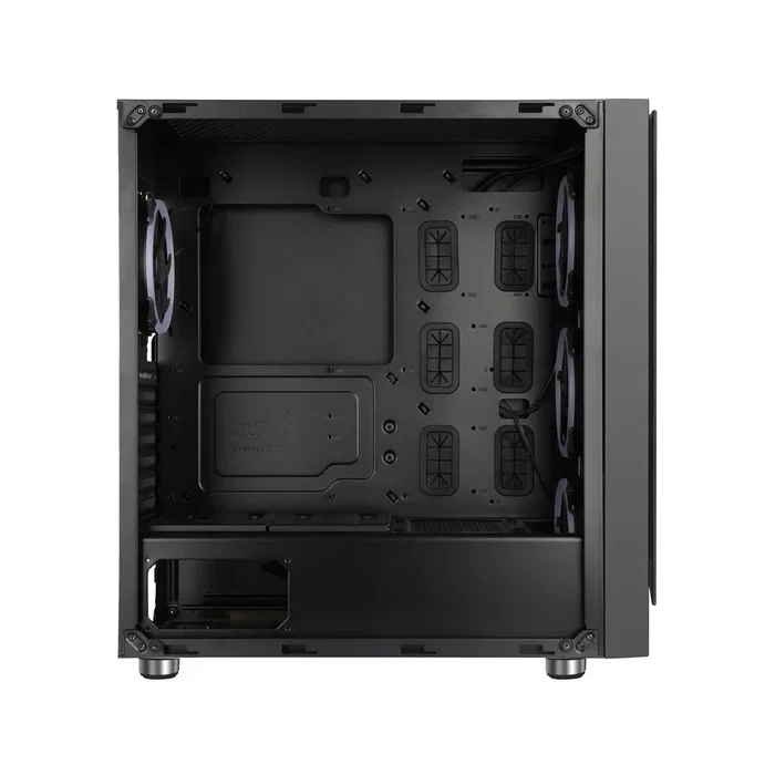 Talius Valkyria Midi Tower Negro con Iluminación RGB
