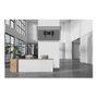 Neomounts WL35-750BL16 Soporte de pared para TV hasta 86" (218 cm), inclinable, bloqueable, carga 125 kg, VESA 100x100 a 600x400 mm, acero negro