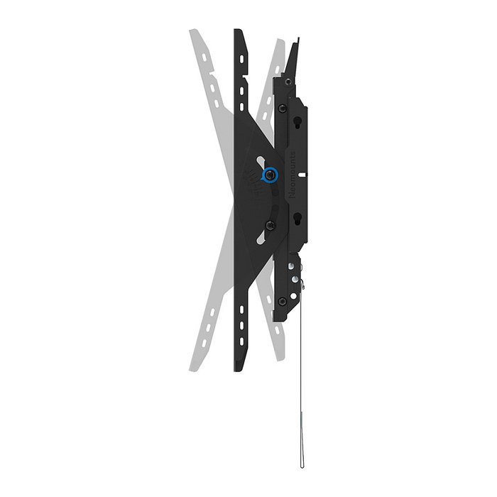 Neomounts WL35-750BL16 Soporte de pared para TV hasta 86" (218 cm), inclinable, bloqueable, carga 125 kg, VESA 100x100 a 600x400 mm, acero negro