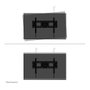 Neomounts WL35-750BL16 Soporte de pared para TV hasta 86" (218 cm), inclinable, bloqueable, carga 125 kg, VESA 100x100 a 600x400 mm, acero negro
