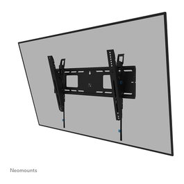 Neomounts WL35-750BL16 Soporte de pared para TV hasta 86" (218 cm), inclinable, bloqueable, carga 125 kg, VESA 100x100 a 600x400 mm, acero negro