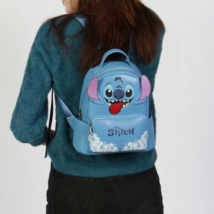 Karactermania Mochila Heady Lilo y Stitch Tongue Azul