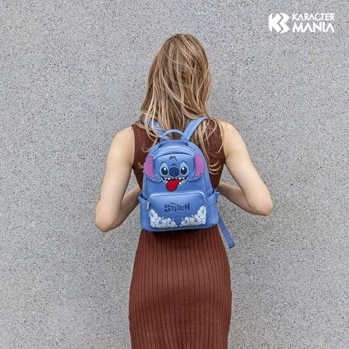 Karactermania Mochila Heady Lilo y Stitch Tongue Azul